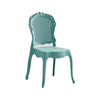 European Style Armless Monoblock Plastic Chair for Wedding Event