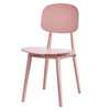 Customizable Modern Breathable Colorful Stackable Outdoor Plastic Dining Chair