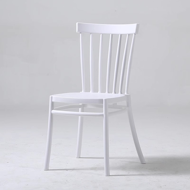 Colorful Stackable Plastic Monobloc Chair for Dining Room Cafe Shop