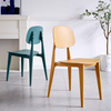 Stackable Thickened Plastic Commercial Dining Chair for Restaurant