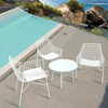 Luxury Stackable Outdoor Garden Iron Metal Wire Chair