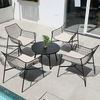 Luxury Stackable Outdoor Garden Iron Metal Wire Chair