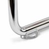 OK-2063 Stackable Plywood Conference Chair with Chrome Sled Base