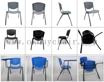 OK-509M Plastic Training Chair Ventilated Back Classroom Conference Chair