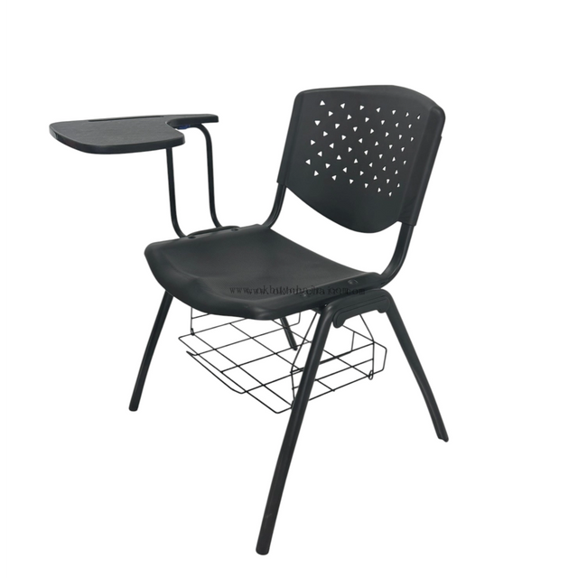 OK-509MXG Chair with heart shap Legs with small tablet and bookrack