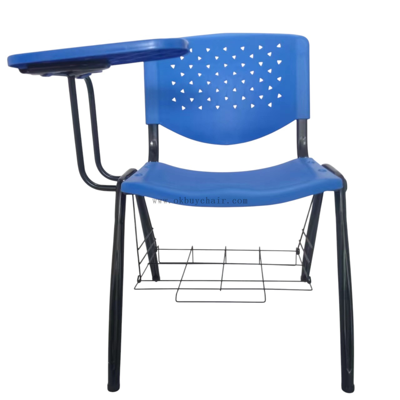 OK-509MXG Chair with heart shap Legs with small tablet and bookrack