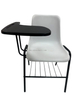 OK-505XNS Stackable Student Training Chair with Writing Tablet Desk PP Plastic Classroom Lecture School Chair with Metal Frame