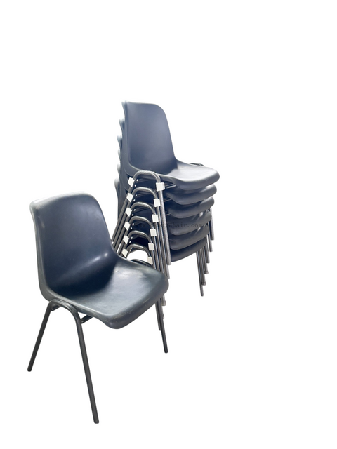 Heavy-Duty Stackable Plastic Chair