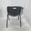 OK-508MDG Heavy Duty Training Chair with Large Writing Tablet and Under-seat Book Rack for School and Conference Room