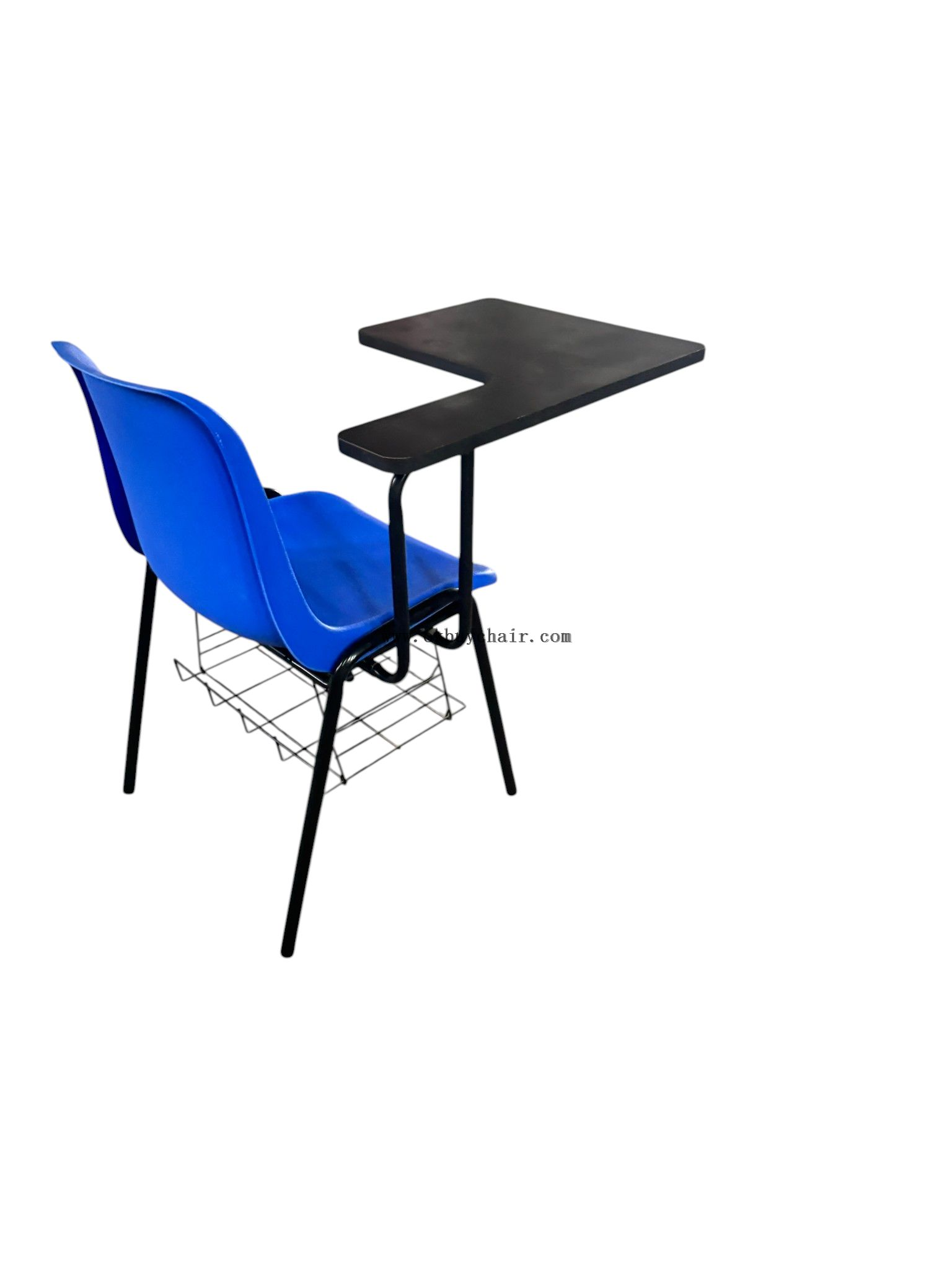 OK-505WDGS chair with writing pad and bookrack