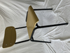 Stackable Plywood Classroom Chair with Heavy Duty Metal Frame for School and Training Room Seating