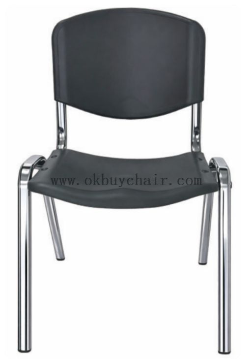 OK-510C Chrome Leg Plastic Conference Chair for Conference Halls