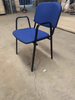 Stackable Fabric Conference Chair with Arms for Training Rooms Auditoriums and Public Spaces