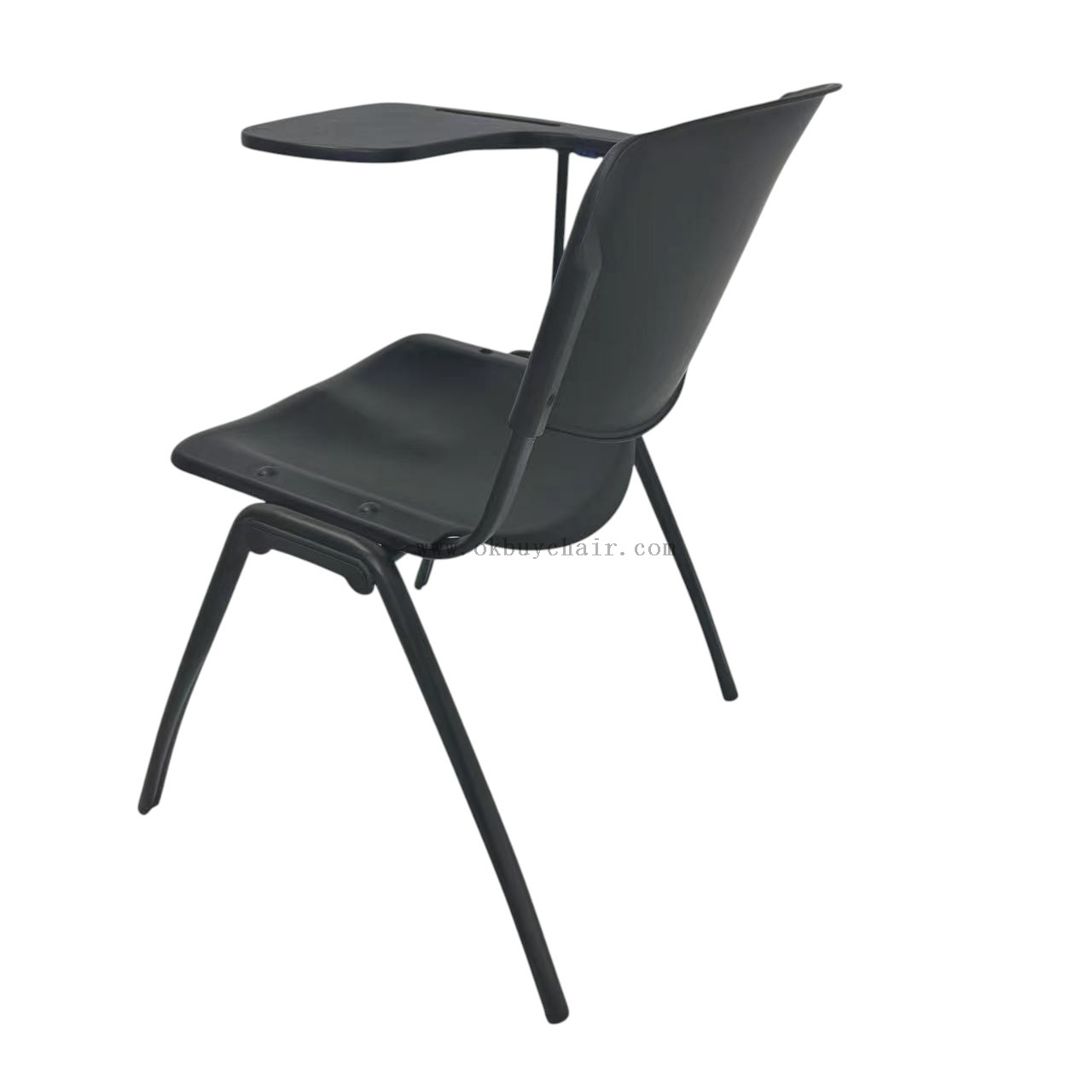 OK-510MX Horseshoe Base Plastic Conference Chair with Writing Tablet for Conference Halls