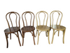 Solid Elm Wood Bentwood Thonet Chair with Round Plywood Seat for Conference Public Venue and Event Seating
