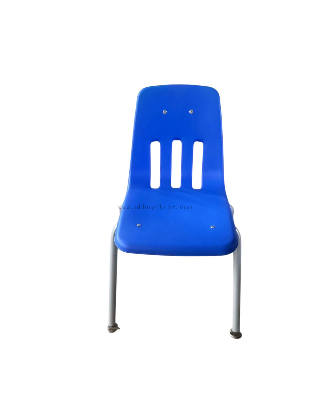 OK-519 Stackable School Student Plastic Chair with Steel Tube Legs Classroom Educational Furniture Chair