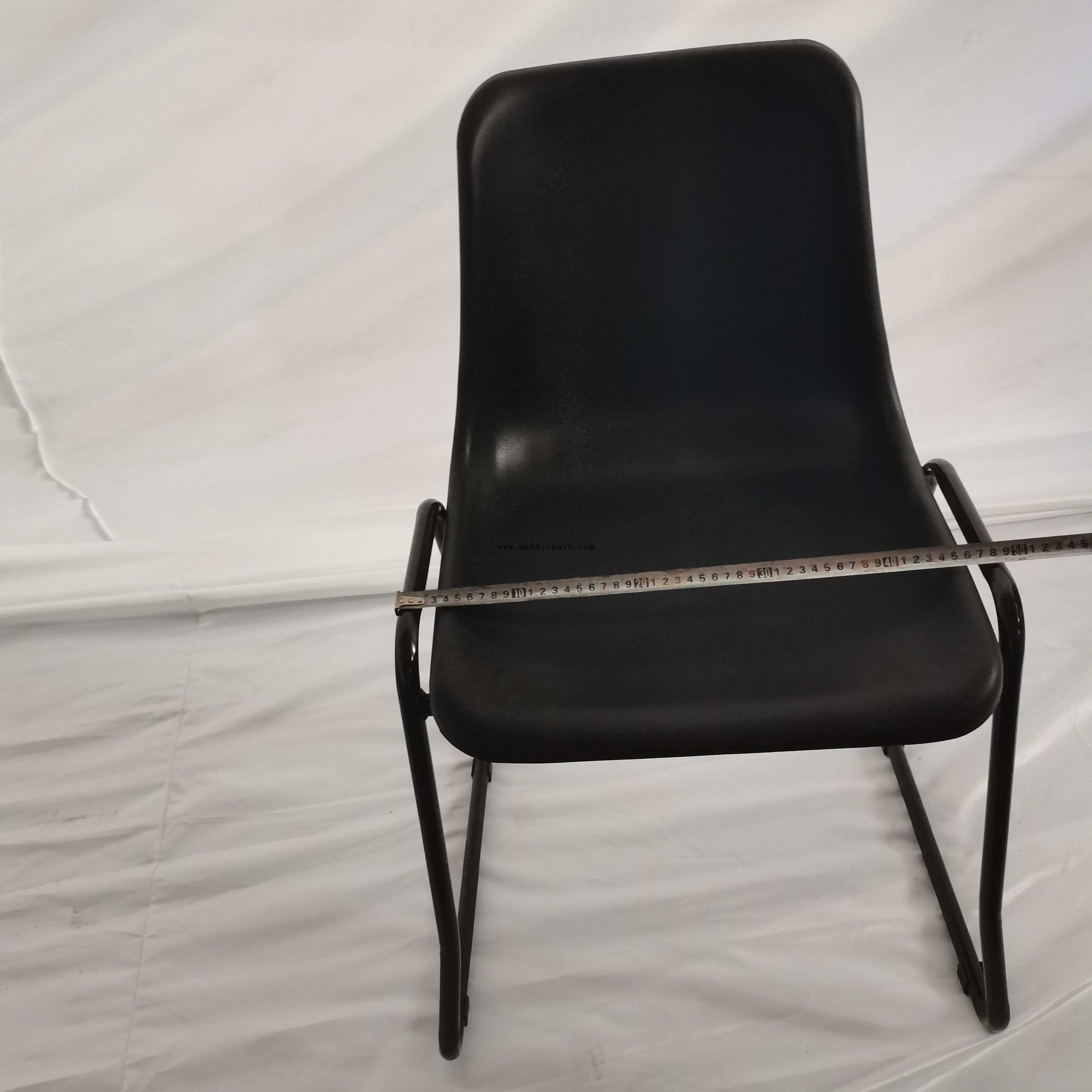 OK-505 black sled base chair