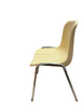 OK-505 chair shinny shell with chrome leg school chair