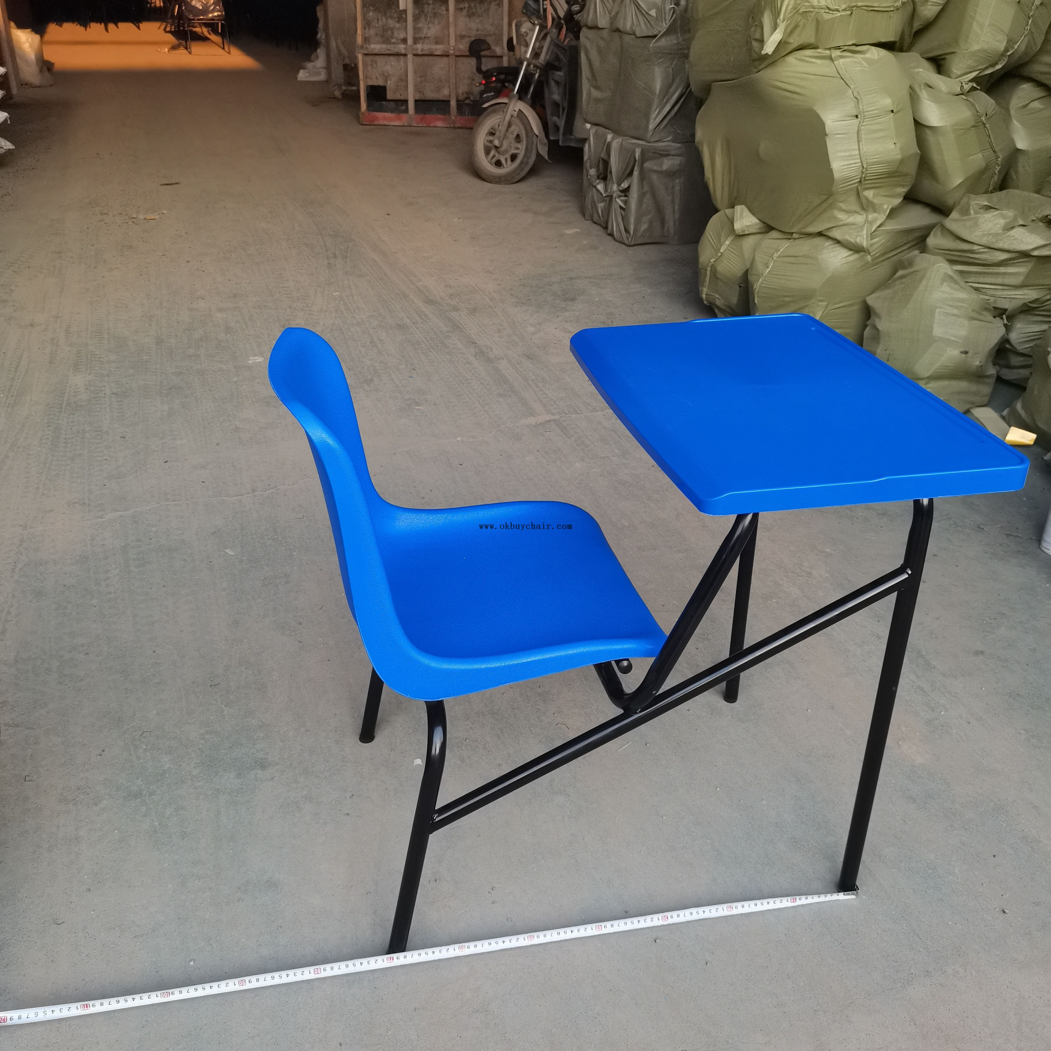 OK-505LT Writing Tablet Matte PP Shell Cushion Seat School Training Chair