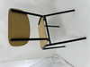 Stackable Plywood Classroom Chair with Heavy Duty Metal Frame for School and Training Room Seating