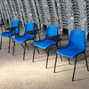 Plastic Training Conference Chair with Writing Tablet for Lecture Hall and Classroom Seating