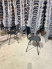 OK-510C Chrome Leg Plastic Conference Chair for Conference Halls