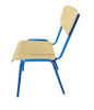 OK-2061 Stackable Plywood Classroom Chair with Heavy Duty Metal Frame for School and Training Room Seating