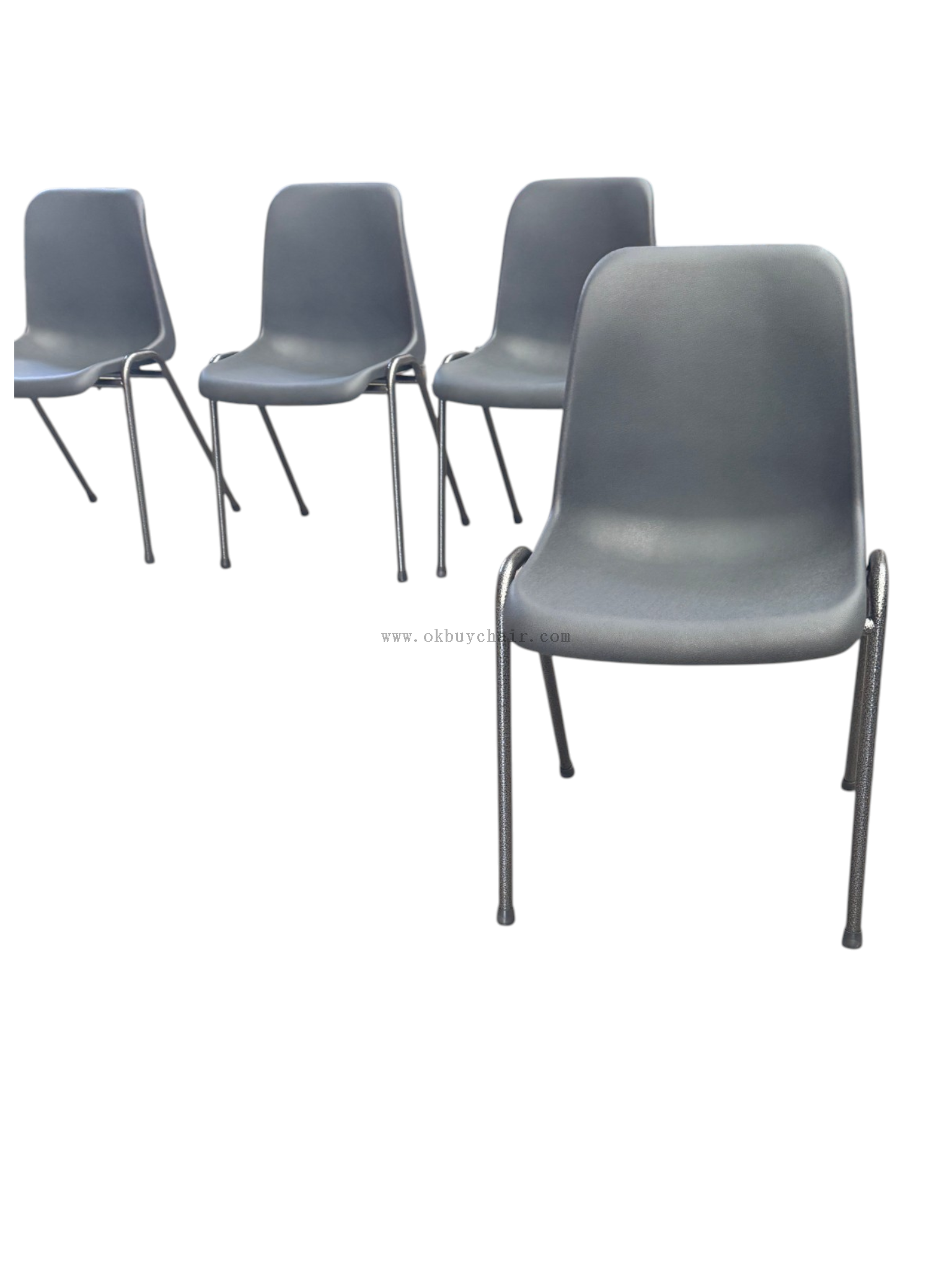 Heavy-Duty Stackable Plastic Chair