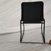 OK-505 black sled base chair