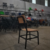 2064 Space-Saving KD Wooden Board Training Chair with 600lbs Capacity for Educational Institutions and Seminar Rooms