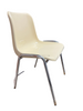 OK-505 chair shinny shell with chrome leg school chair