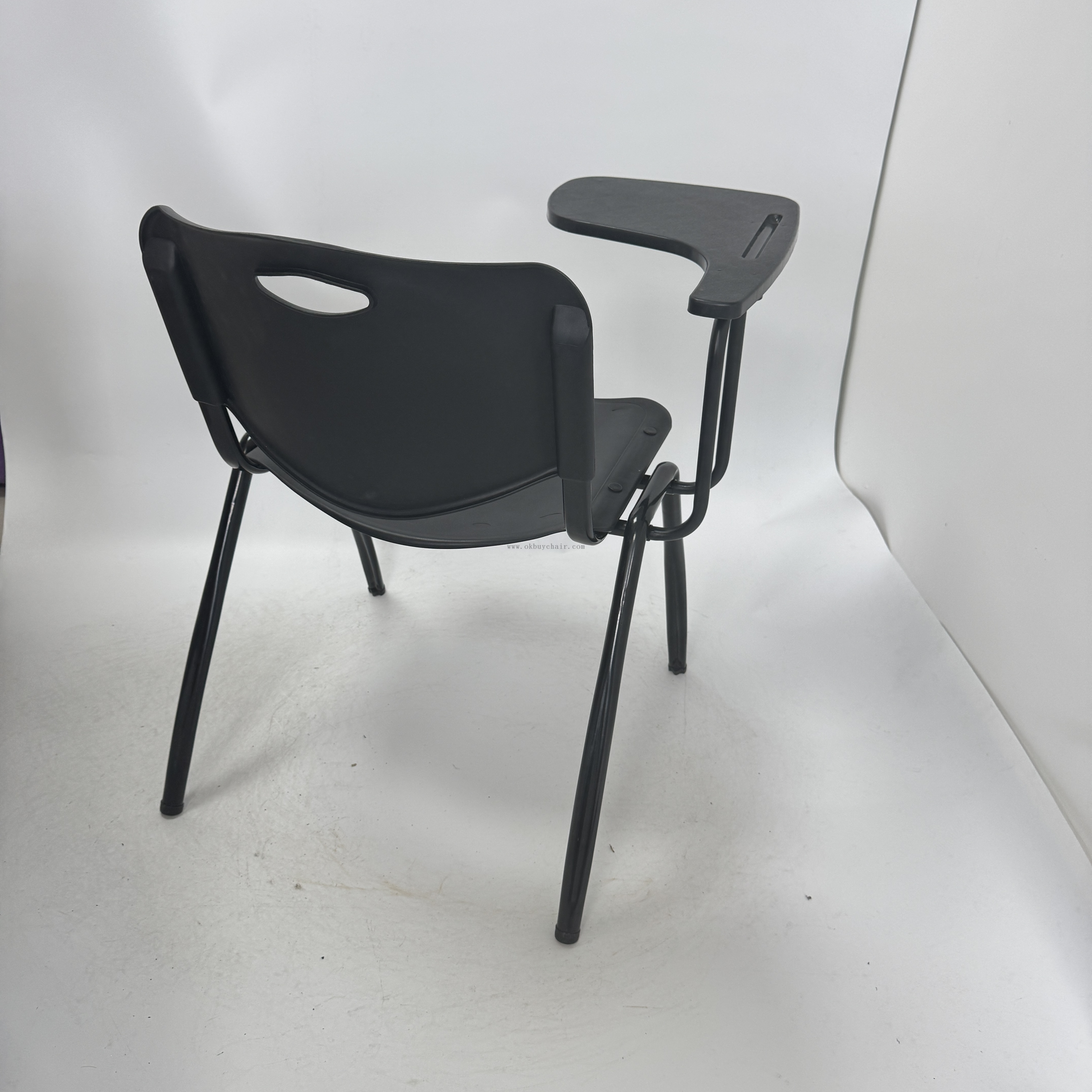 Durable Commercial Classroom Chair with Side Tablet, Heavy Duty Student Seating for Educational Institutions