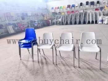 Linkable Plastic Chair with Metal Legs for Event Hall Rental Party