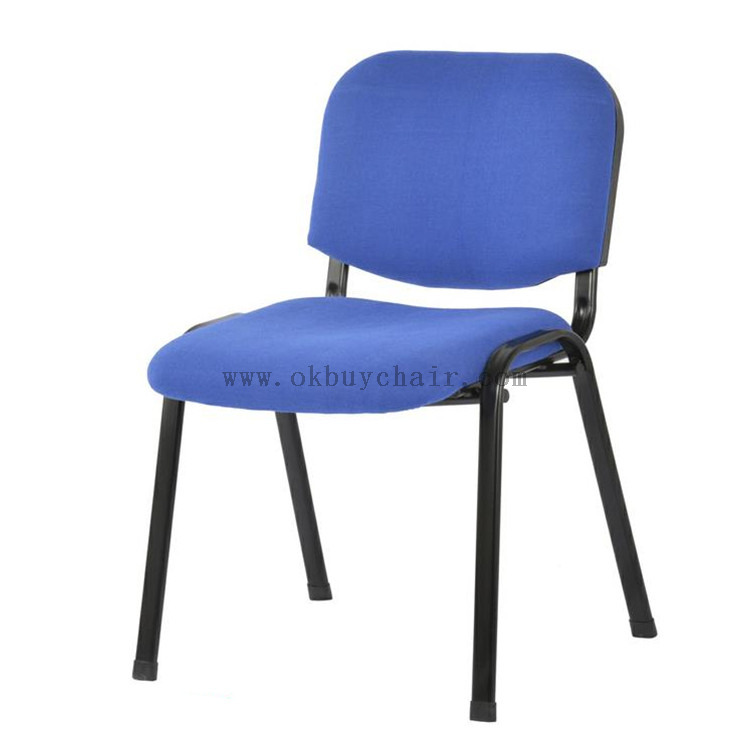 black leg black fabric conference chair