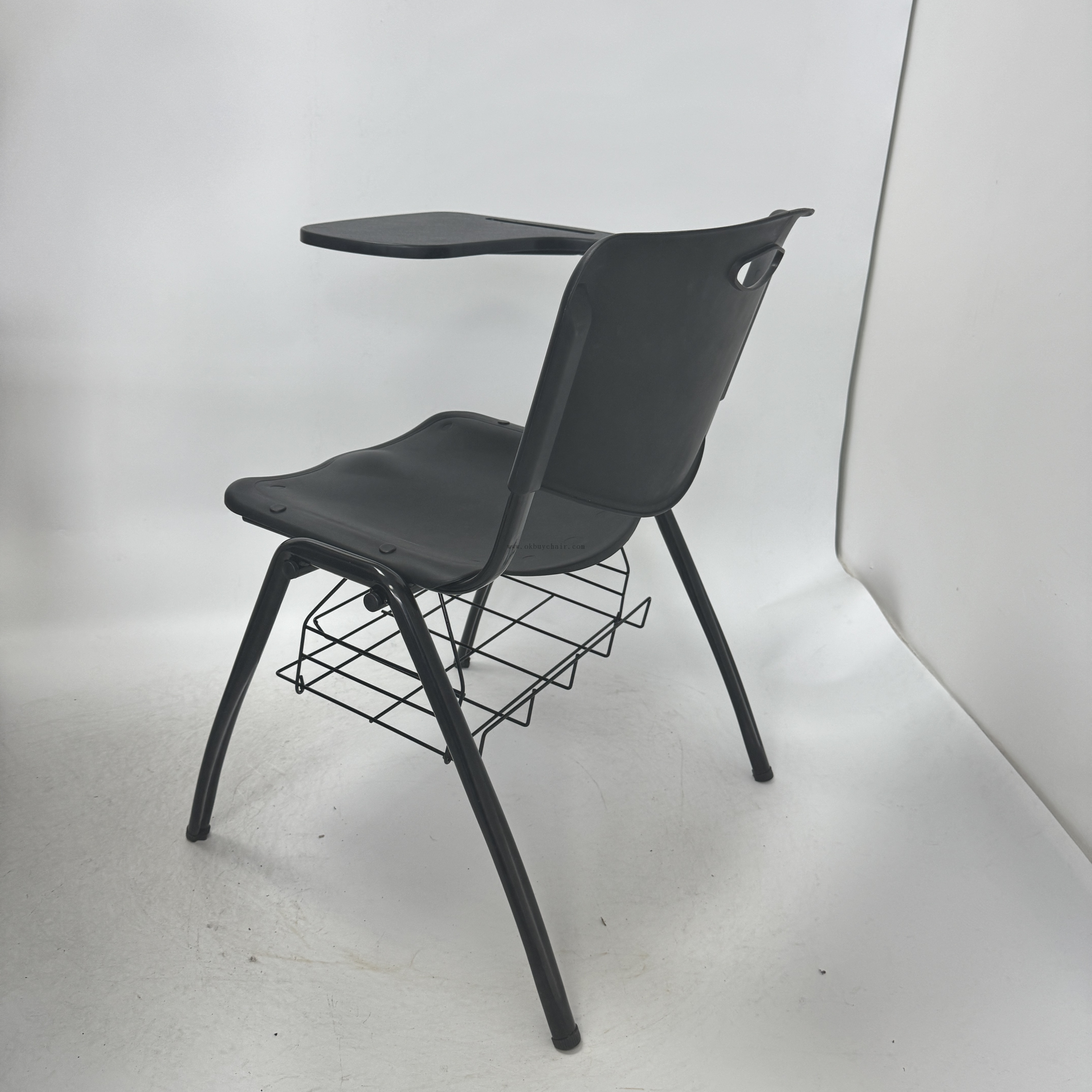 OK-508MXG Integrated Student Seating with Writing Tablet and Storage Basket for Lecture Halls and Training Centers