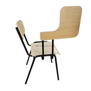 OK-2061T Stackable Plywood Training Chair with Writing Tablet