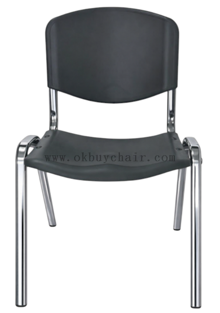OK-510C Chrome Leg Plastic Conference Chair for Conference Halls