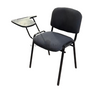 Stackable Upholstered Training Chair with Plastic Writing Tablet for Classrooms Lecture Rooms and Conferences