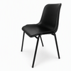 Stackable PP Plastic Conference Training Chair with Powder Coated Steel Frame for School Event Seating