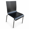 OK-2068 Plywood Classroom Training Chair with Chrome Steel Frame