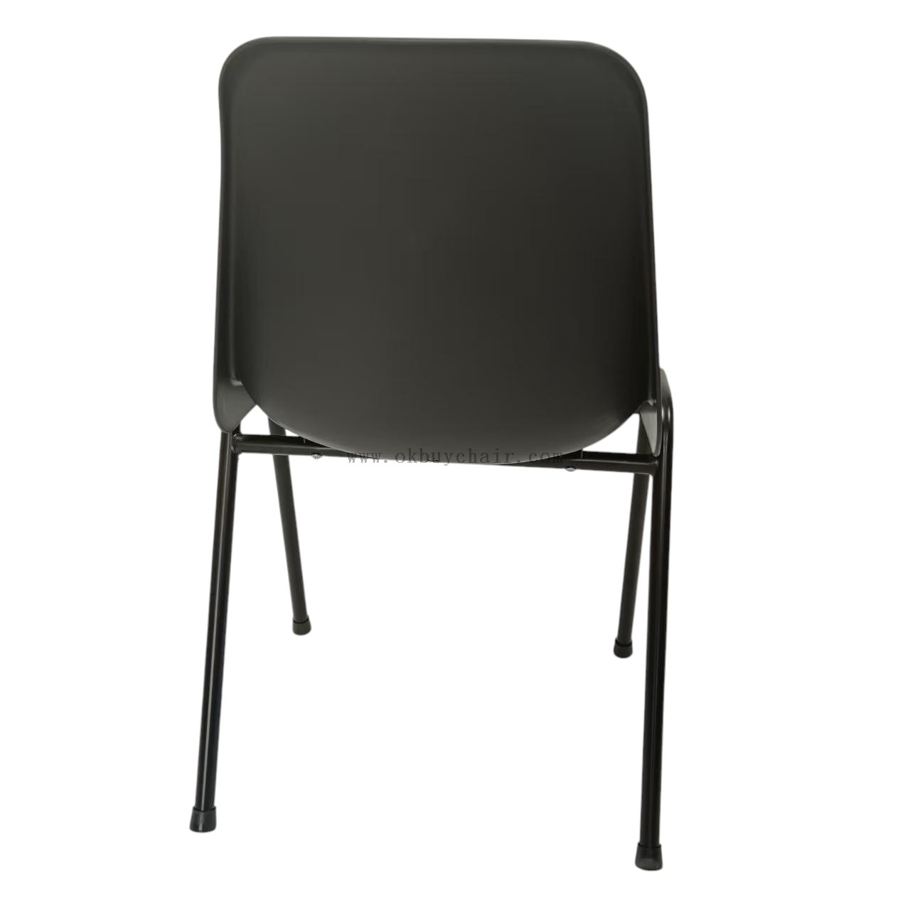 OK-506 Stackable PP Conference Chair with Silver Vein Powder Coated Steel Frame for Training Room and Event Seating