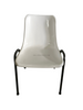 OK-505 chair shinny shell with black leg school chair