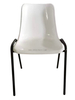 OK-505 chair shinny shell with black leg school chair