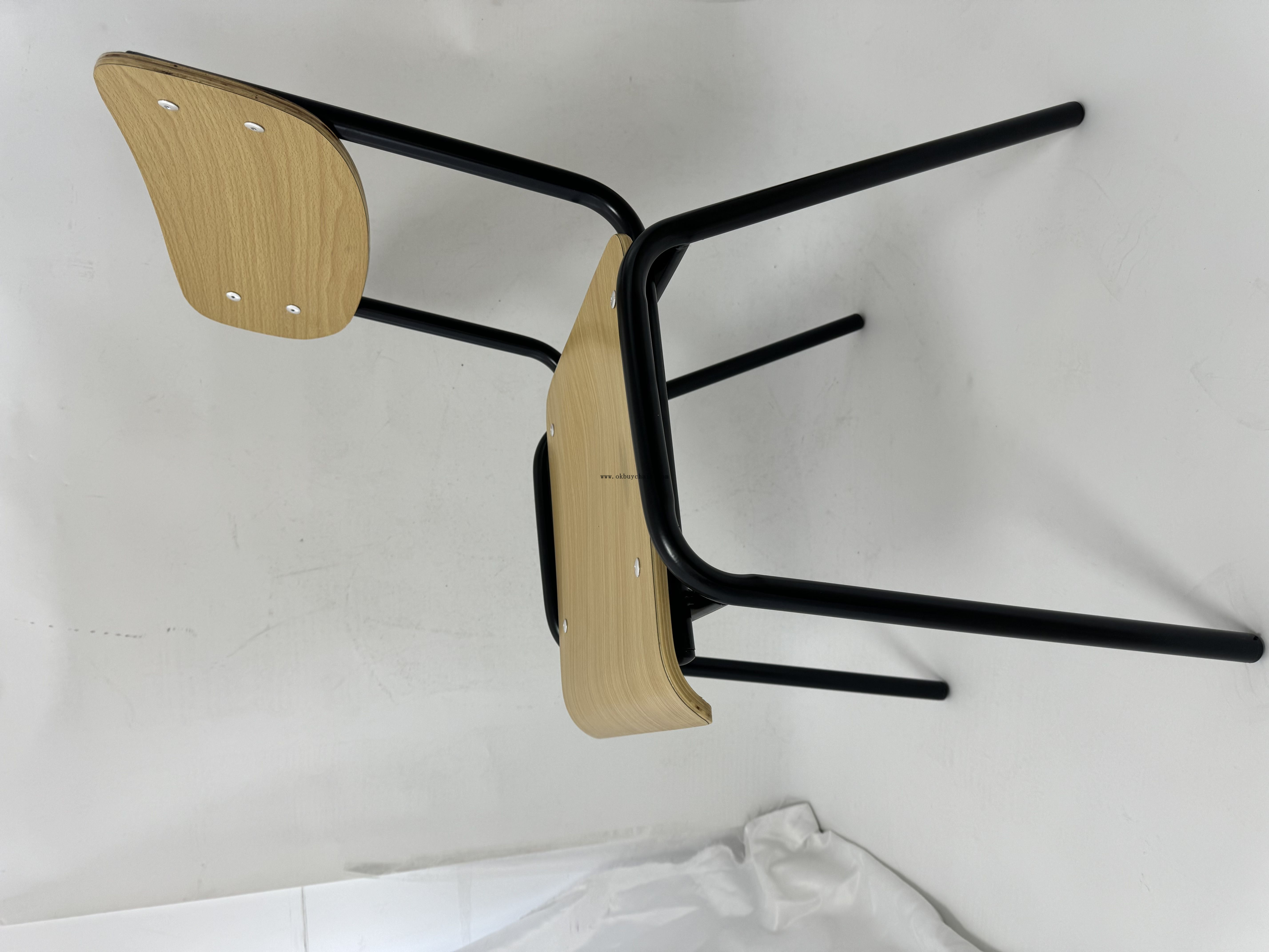 600lbs Capacity Plywood Event Chair for Church Auditorium and Multipurpose Hall Seating