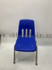 Stackable School Student Plastic Chair with Steel Tube Legs Classroom Educational Furniture Chair 