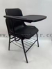 Heavy-Duty Student Chair with Wide Writing Desk & Storage Rack – PP Plastic Seat, Steel Frame, Stackable for Classroom & School Use