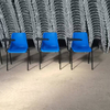 Plastic Training Conference Chair with Writing Tablet for Lecture Hall and Classroom Seating