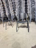 OK-510C Chrome Leg Plastic Conference Chair for Conference Halls