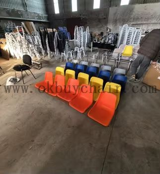 Colorful Commercial Seating Molded Plastic Chair Shell Seat for School, Training And Event Use