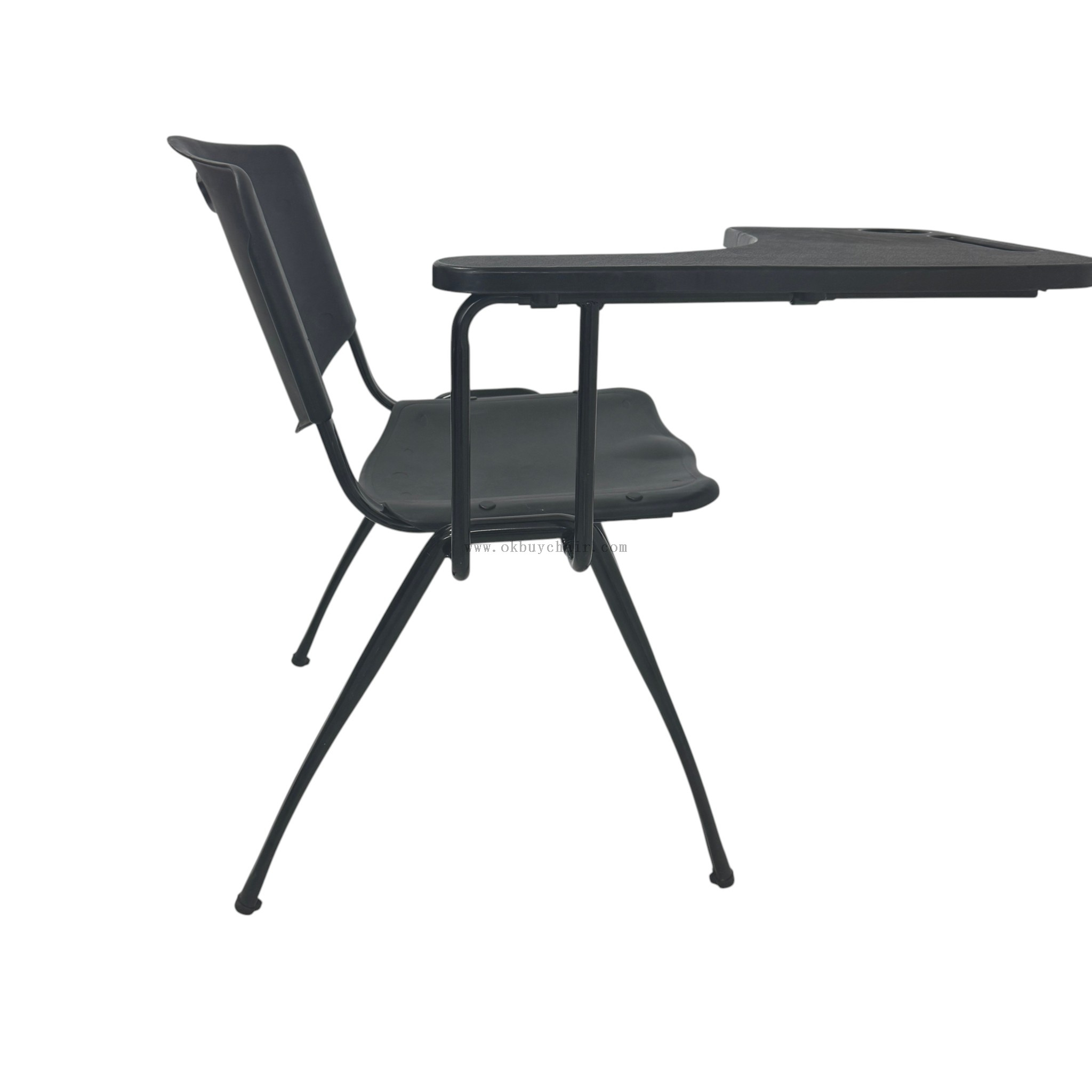 OK-509MD PP Training Chair with Large Writing Tablet and Perforated Back